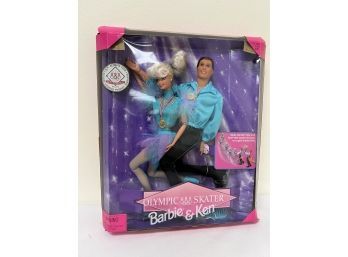 1998 Olympic Skater Barbie & Ken