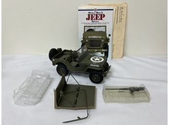 Danbury Mint WWII Jeep Replica