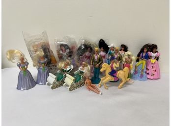 Lot Of Small Barbies