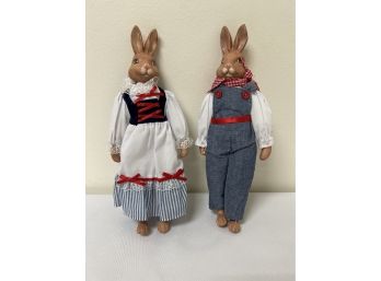 Two Bunny Dolls