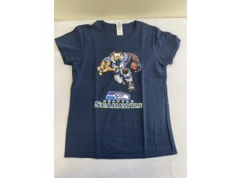 Five Seahawks T Shirts Womens Small