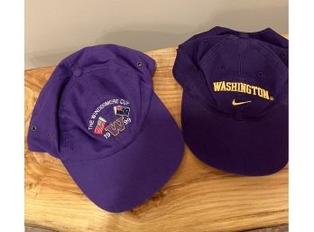 2 Washington Huskies Hats