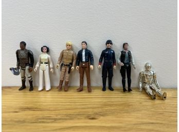 Seven Star Wars Figures
