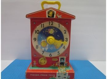 Vintage Fisher-Price Teaching Clock
