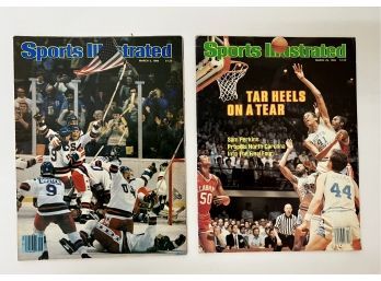 Two Vintage Sports Illustrated Magazines
