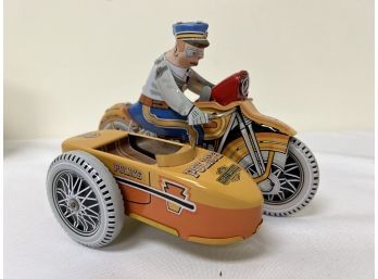 Harley-davidson 1950s Tin Toy Reproduction