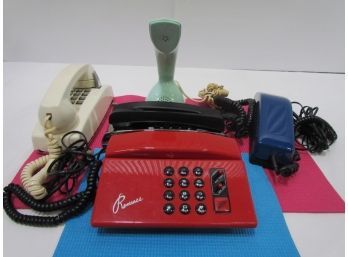 (5) Vintage Phones