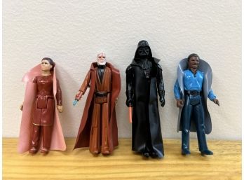 Four Star Wars Figures Darth Obi