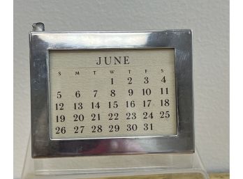 Vintage Tiffany Sterling Calendar Holder