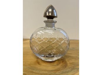 Decanter With Silverplate Stopper