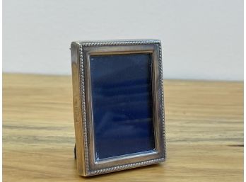 Miniature Hallmarked Sterling Picture Frame