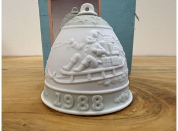 LLadro 1988 Christmas Bell