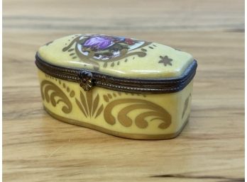 Small Antique French Trinket Box