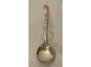Antique Sterling Serving Spoon