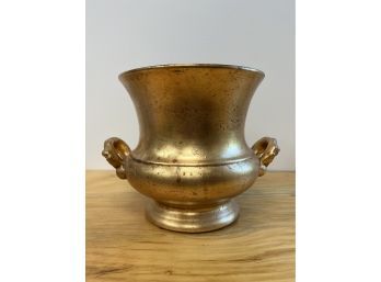 Gold Handled Planter Pot