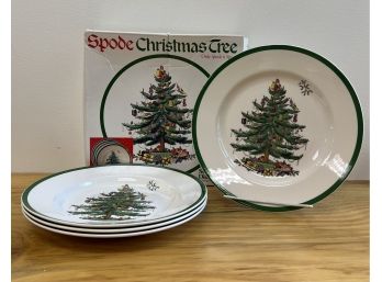 Spode Dinner Plates (set Of 4) With Box