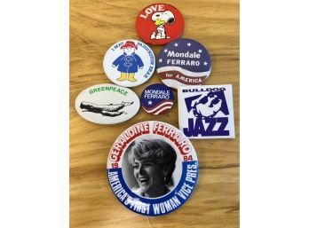 Various Pins/Political