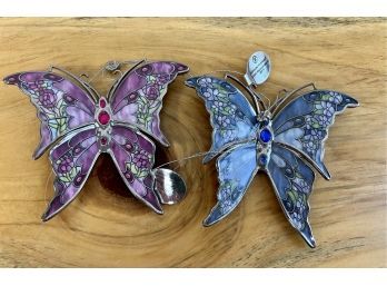 Heirloom Porcelain Butterfly Ornaments