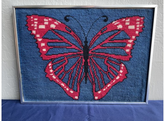 Needlepoint Butterfly