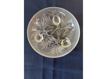 Pine Cone Dish By Verlys French Decorative Glass