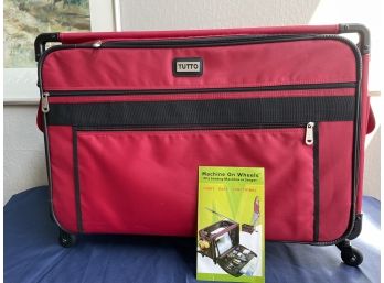 Tutto Rolling Sewing Machine Case (Foldable)