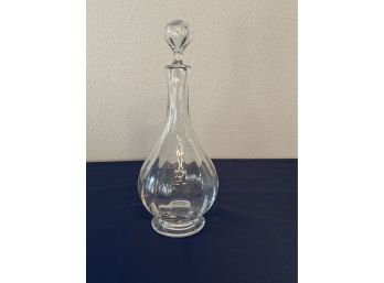 Baccarat Clear Decanter With Stopper