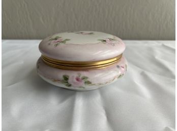 Porcelain Lidded Vanity Box