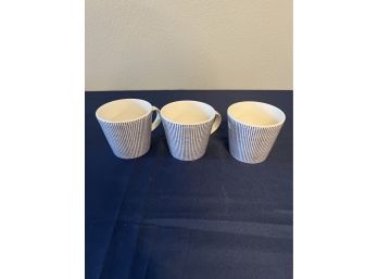 3 Royal Doulton Pacific Coffee Mugs