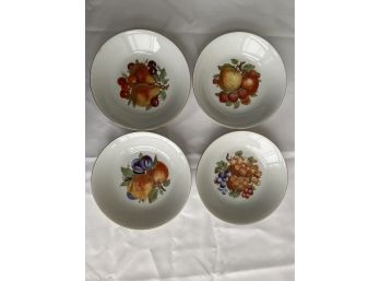 Bareuther Fruit Bowls Set Of 4