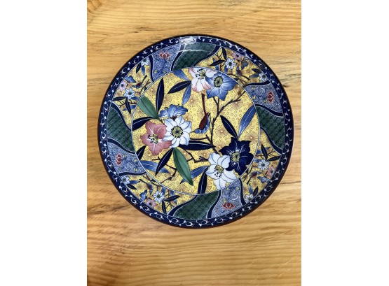 Large Japanese Painted Plate