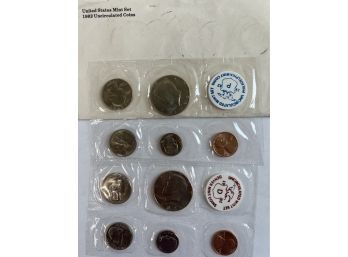 1982 Uncirculated Special Mint Set Denver & Philadelphia