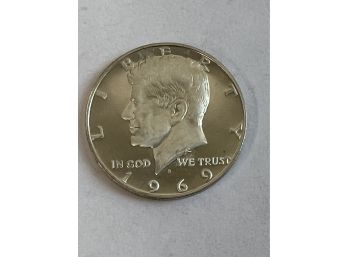 1969 John F Kennedy Half Dollar