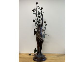 Vintage Eva Bronze Lamp