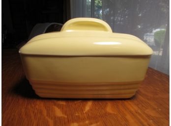 Hall Westinghouse Covered Canary Yellow Loaf Pan #5064