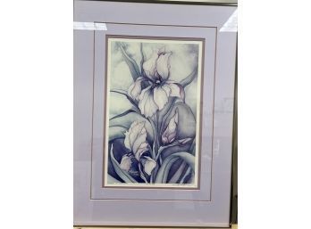 Jody Bergsma Watercolor Print 106/275 'Dressed In Lavender'