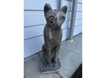Cement Egyptian Cat