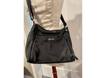 Calvin Klein Black Nylon Crossbody Bag