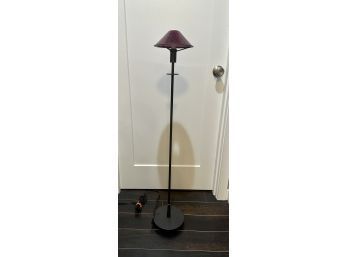 Holtkoetter Floor Lamp With Glass Shade