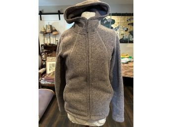 Womens North Face Hooded Fleece Small