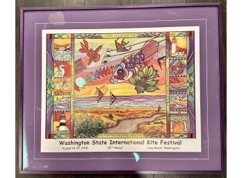 Washington State International Kite Festival Signed Print