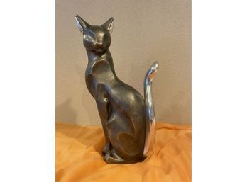 Metal Cat Sculpture ~ By Austin Sculpture
