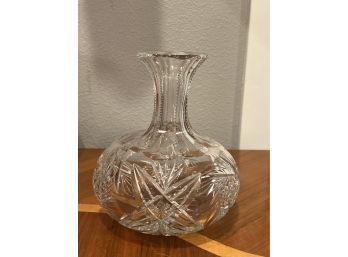 Crystal Decanter, No Stopper