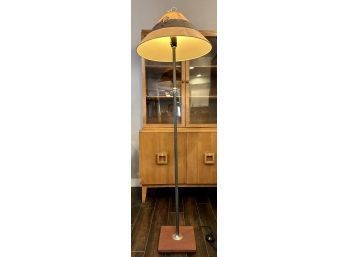 Floor Lamp With Hand Painted Shade