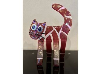 Art Glass Cat