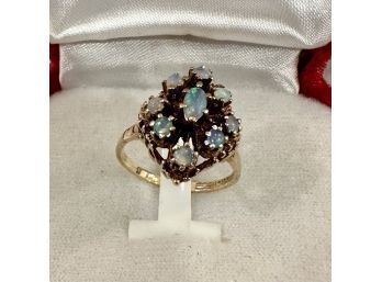 14k And Opal Ring