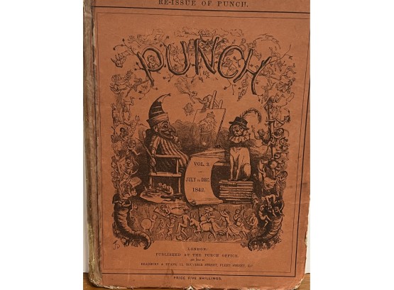 Punch Re-issue Vol 3 July-dec 1842