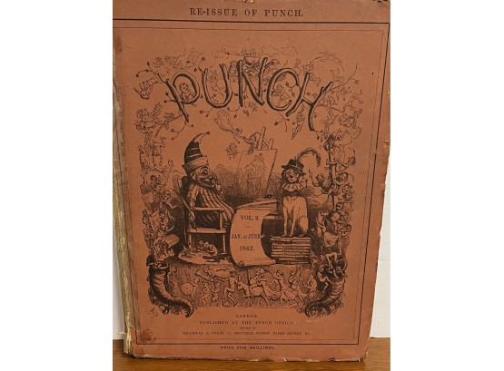 Punch Re-issue Vol 2 Jan-june 1842