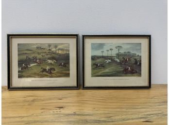 Two English Horse Prints By F.C. Turner