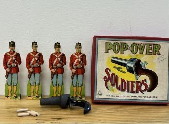 Vintage Parker Brothers Inc Pop-Over Soldiers-rare