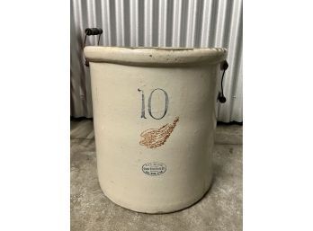 Antique Red Wing No. 10 Crock